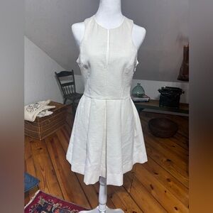 RoberT Rodriquez Women’s off-white Halter dress size 4 with great back detail